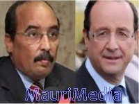 Le président mauritanien Mohamed Ould Abdel Aziz félicite le président (…) 